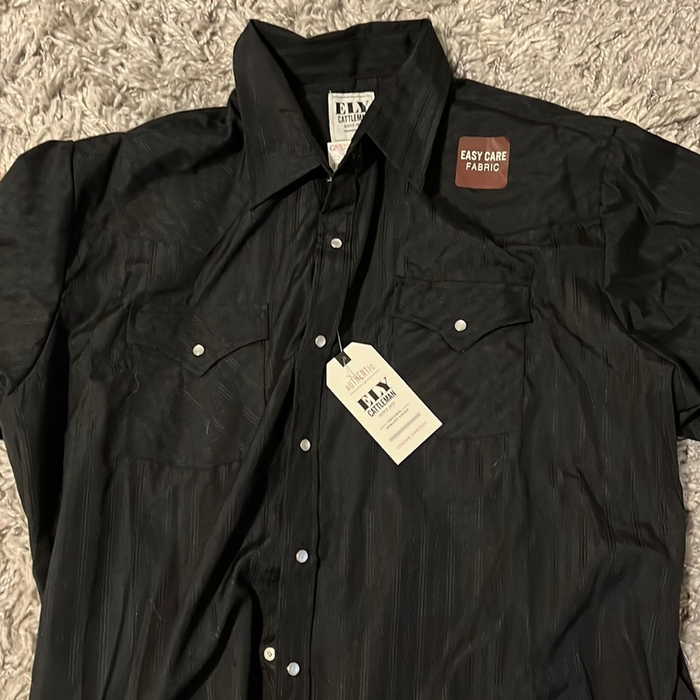 Ely Cattleman pearl snap short sleeve shirt brand new with tags